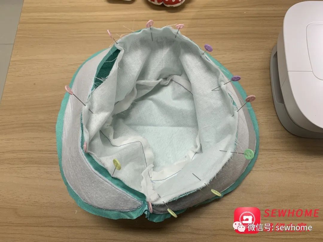 蝴蝶结遮阳帽裁剪,超大蝴蝶结制作教程缝纫