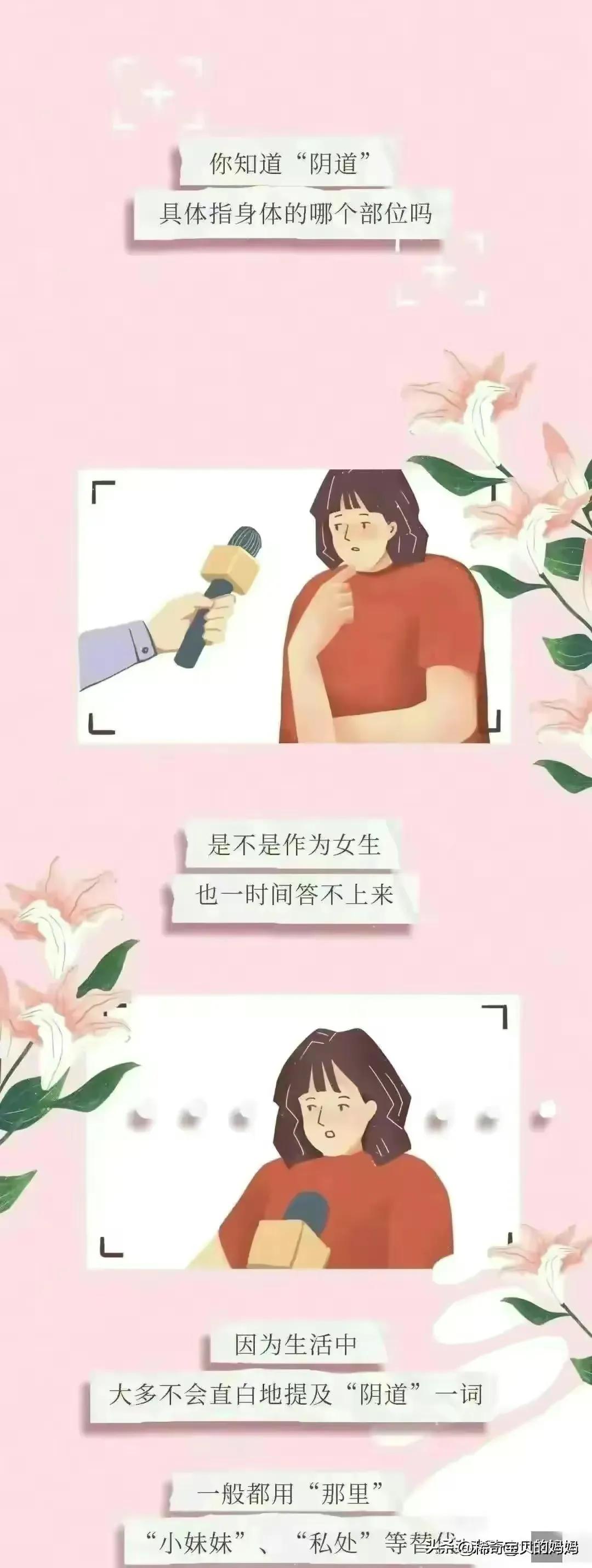 阴道是女性非常重要的器官，男女生都要认真了解一下！（漫画）