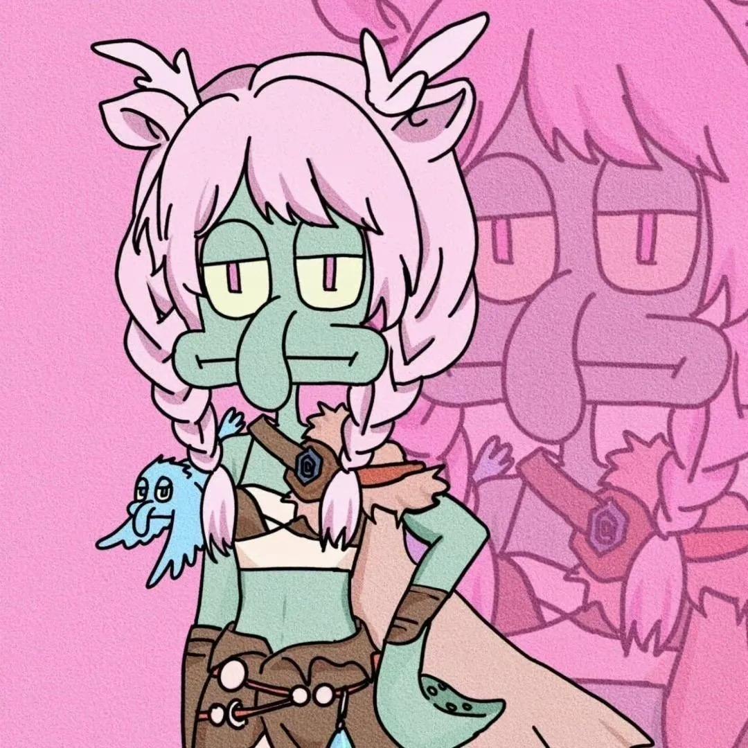 百变章鱼哥头像,头像动漫搞笑章鱼哥