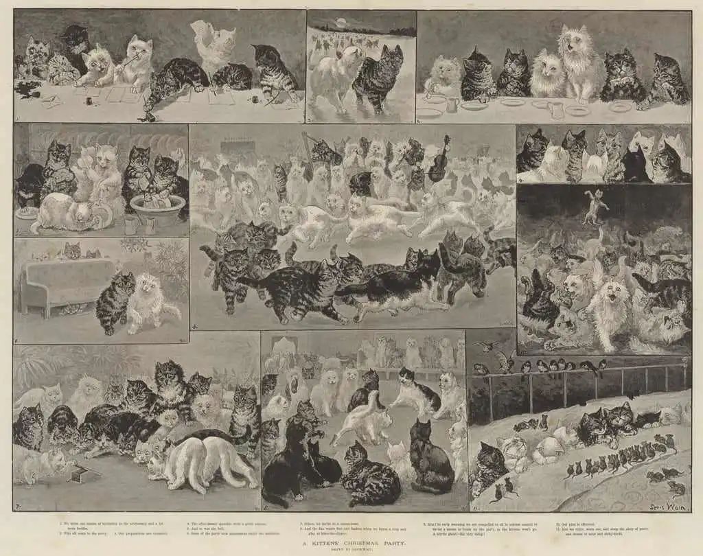 顶级猫奴！天才画家用余生为亡妻画猫，却被送进精神病院…