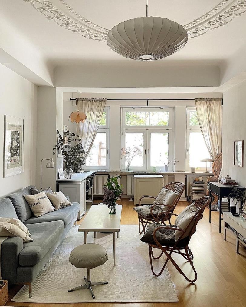 35岁德国女主的家：70㎡，每一个角落都充满着宁静诗意，太美好了