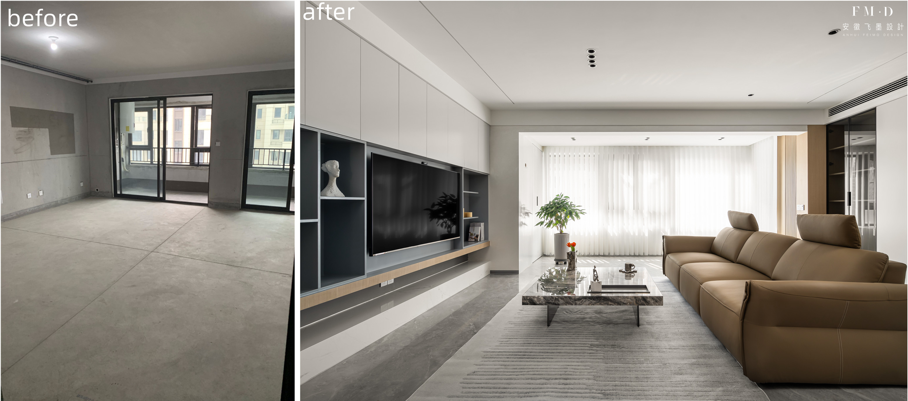 开间4米做满墙和不做满墙的区别,客厅开间2.5米适不适合做满墙