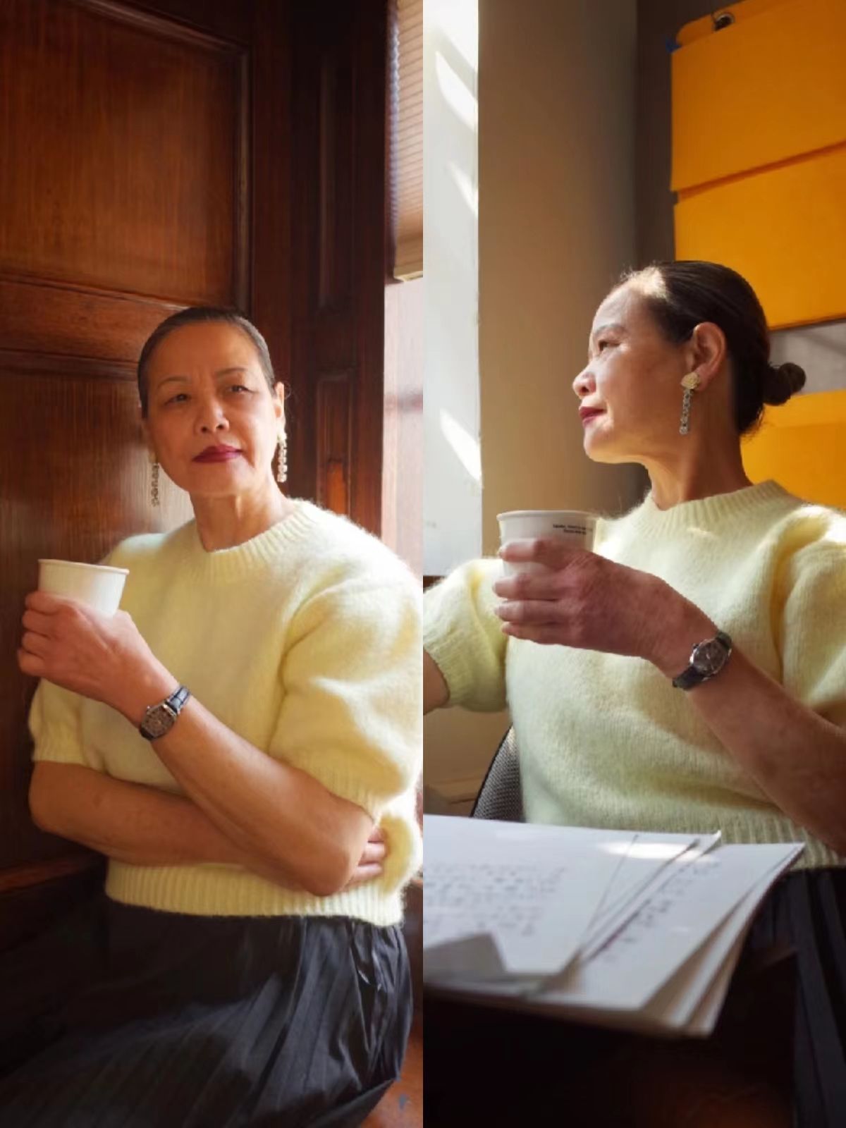 看了上海奶奶的变美过程，我再也不怕变老了，背驼发白也那么美丽