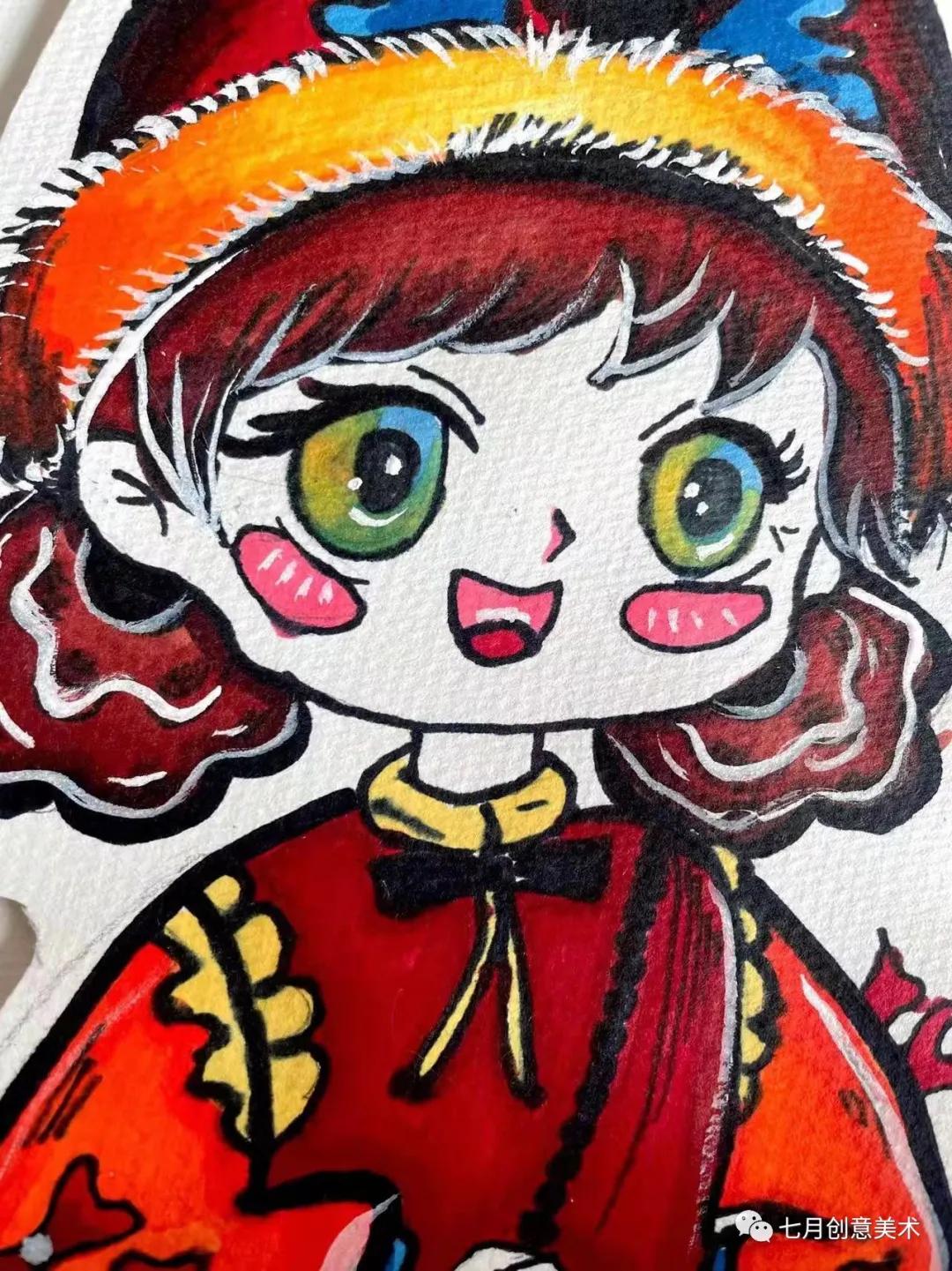 画拜年福娃,一分钟教你画拜年福娃