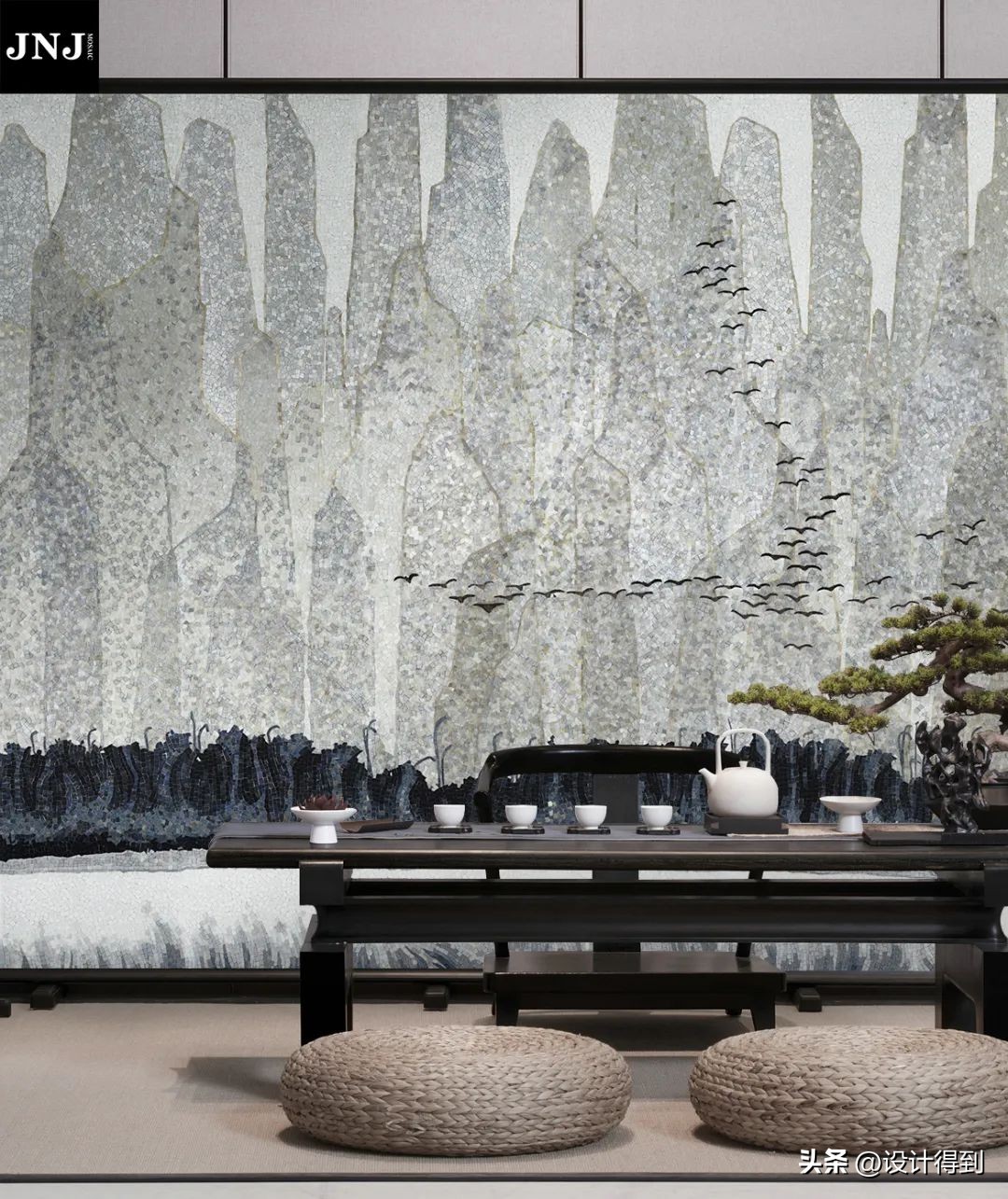 马赛克的设计风格,马赛克还能这样设计超实用