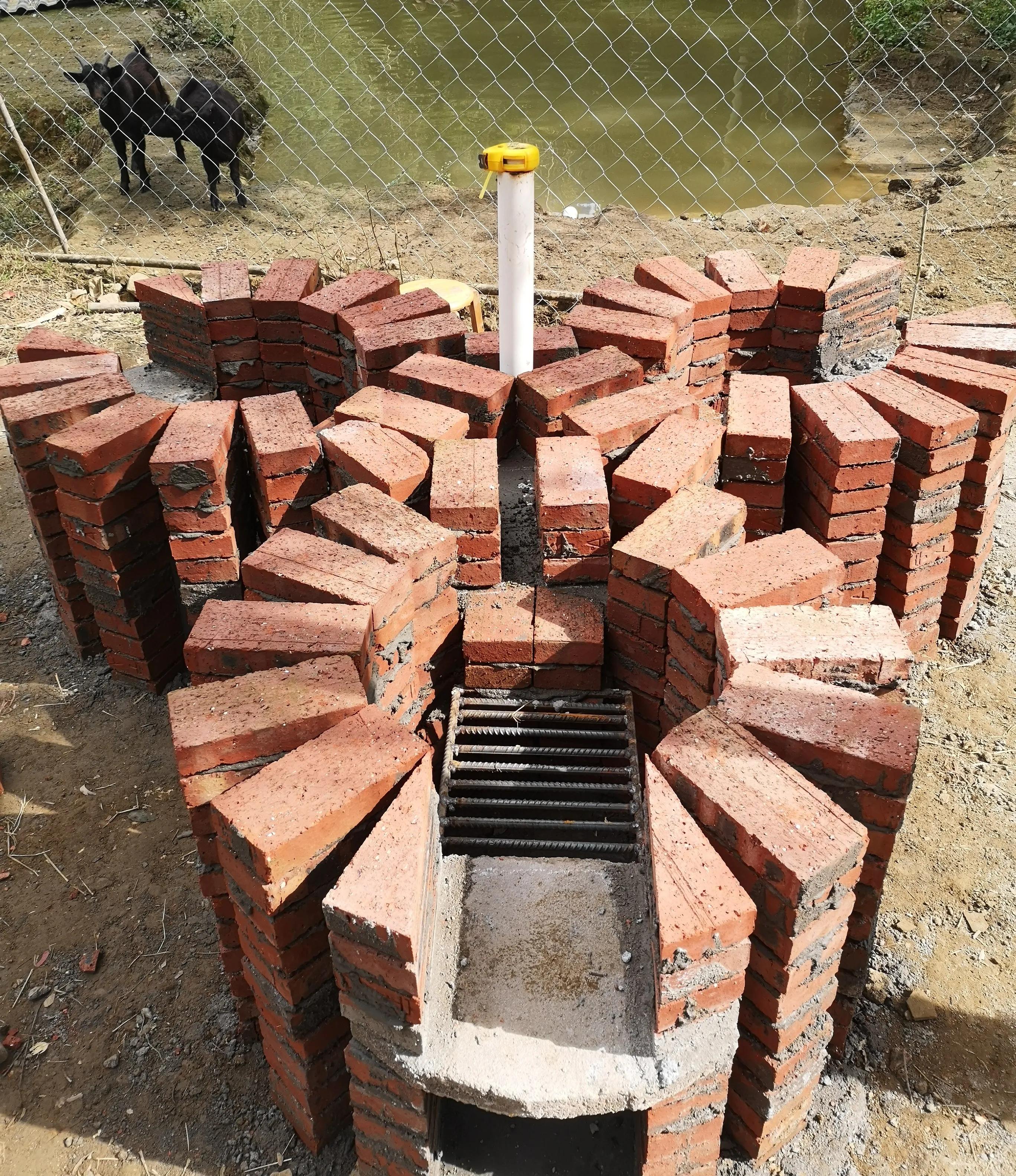 梅花灶视频教程,连环灶制作全过程