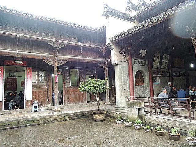 东阳古村落哪个最美,东阳歌山画水公园一角
