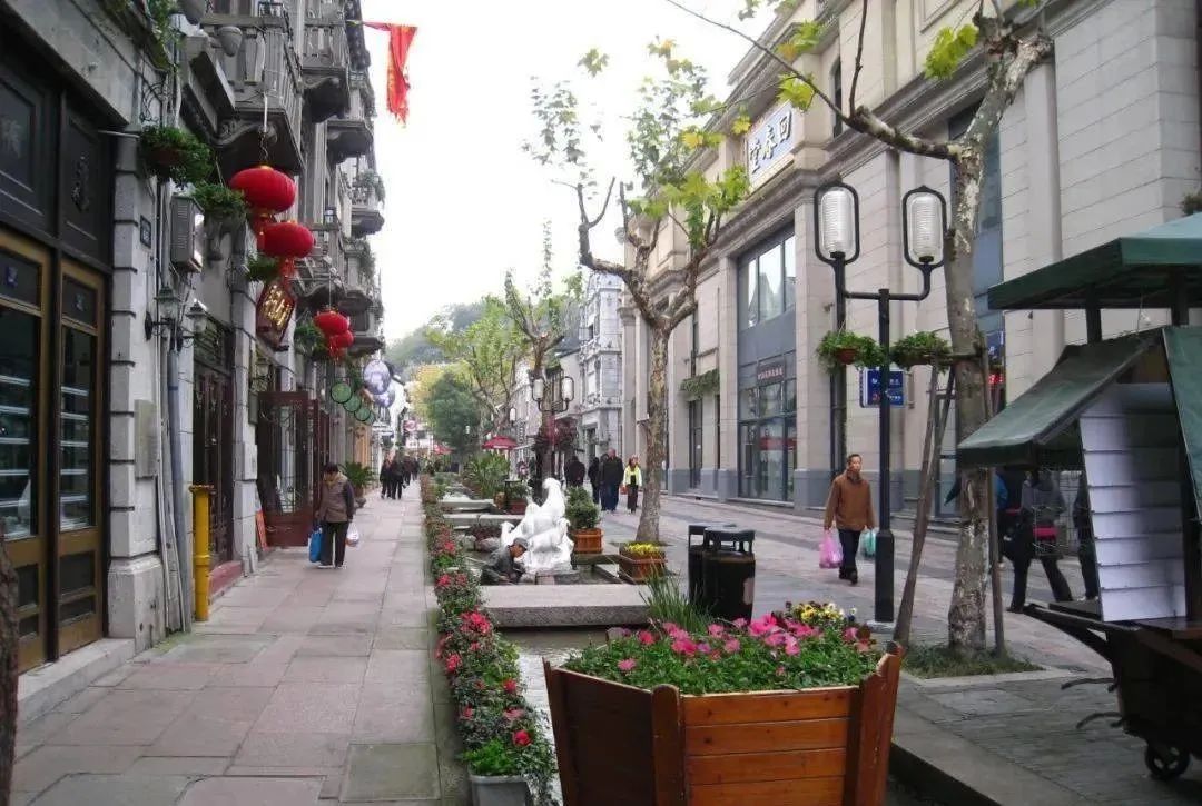 商业步行街景观设计效果,商业步行街优秀案例