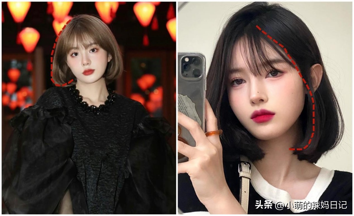 脸圆又大减龄适合什么发型,脸大脸圆的女生适合什么发型教程