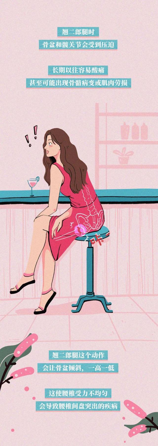 为什么感觉跷二郎腿很爽,为什么跷二郎腿会舒服