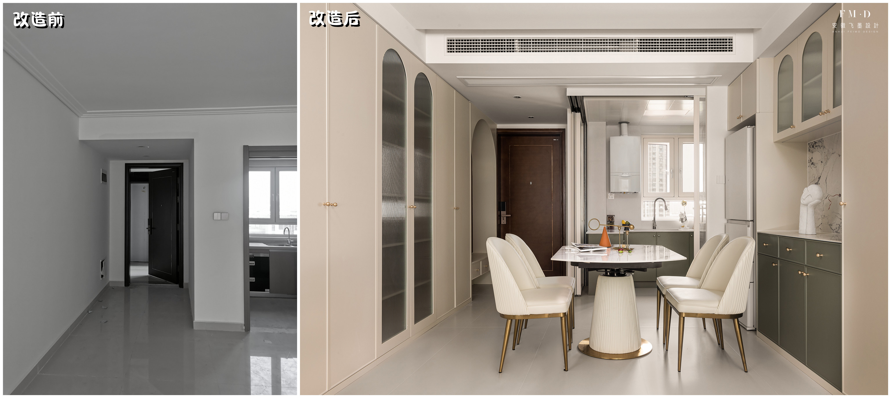 三室一厅新房户型改造,旧房十万内装修100平三房二厅