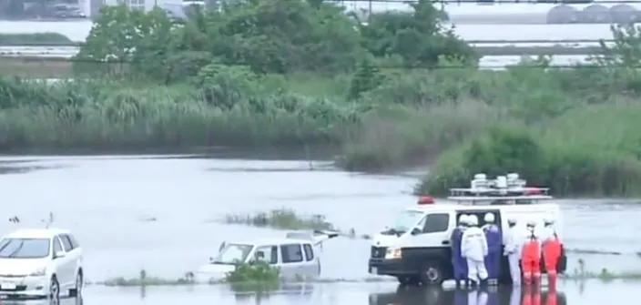 日本地震引发水灾,日本发生灾难地震洪水