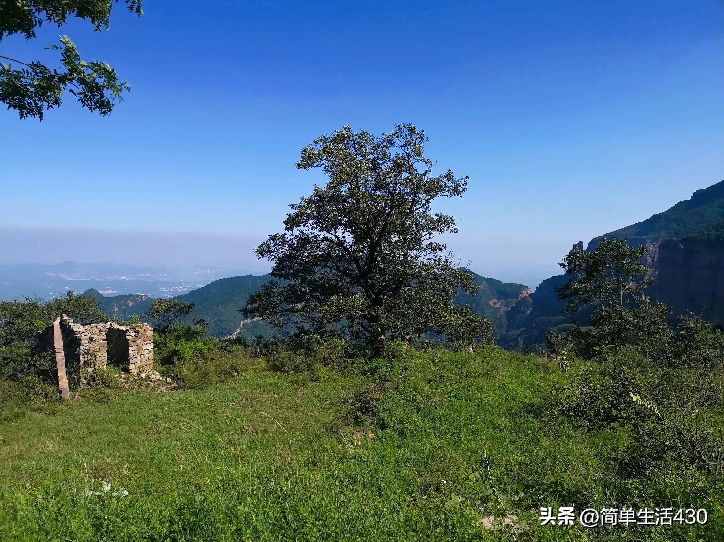 徒步穿越南太行山经典路线,夏季徒步太行山攻略