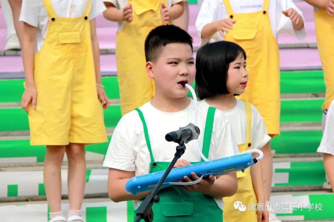 峨眉三小六一儿童节活动,艺展风采2019