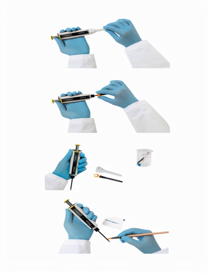 移液器使用和维护的注意事项,移液器的洗涤与润洗的操作过程