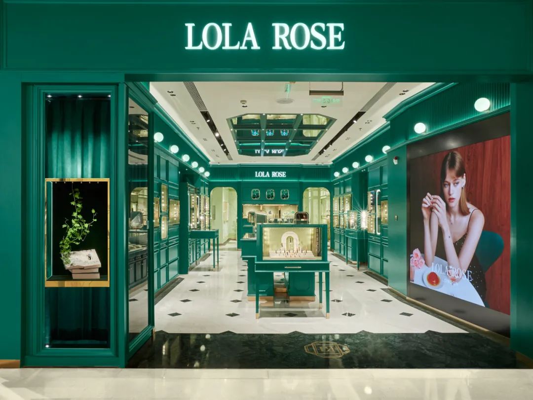 lolarose小绿表,英国进口lolarose欧美腕表