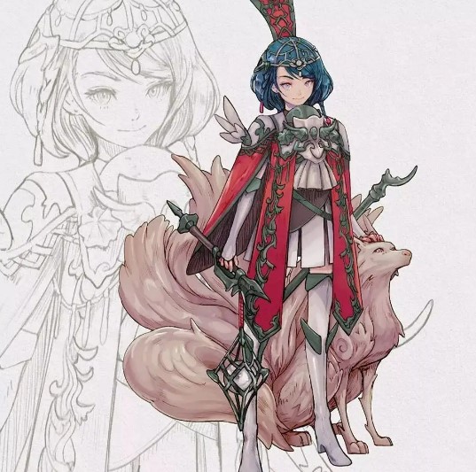 墙绘龙猫场景画教程,知画猫漫画设计