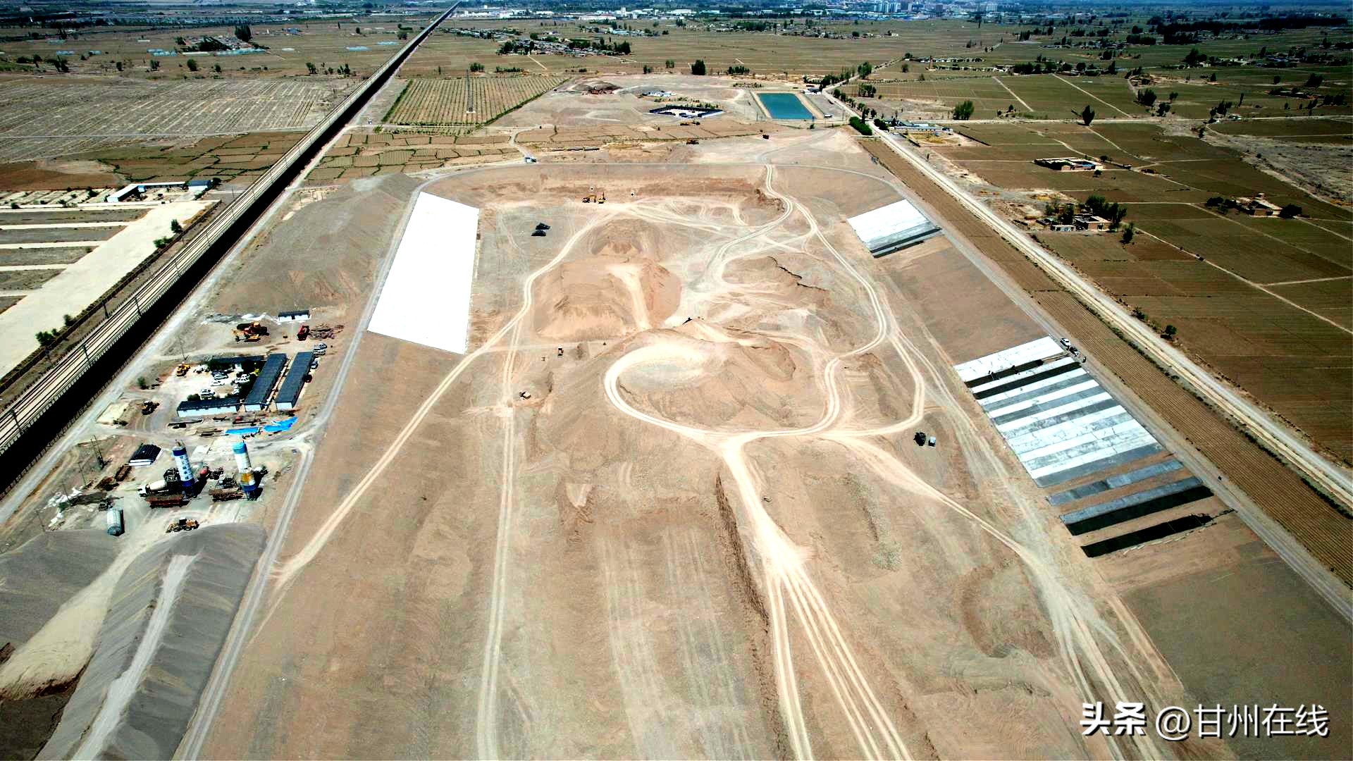 甘州区深入推进三大工程,甘州区工程建设开工仪式