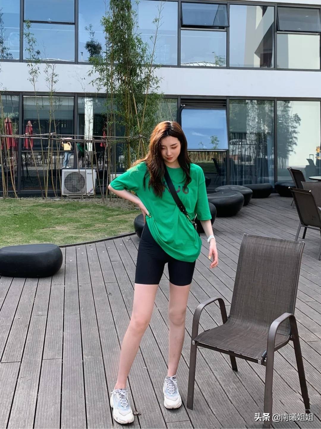 无痕裤穿搭街拍,无痕裤街拍穿搭