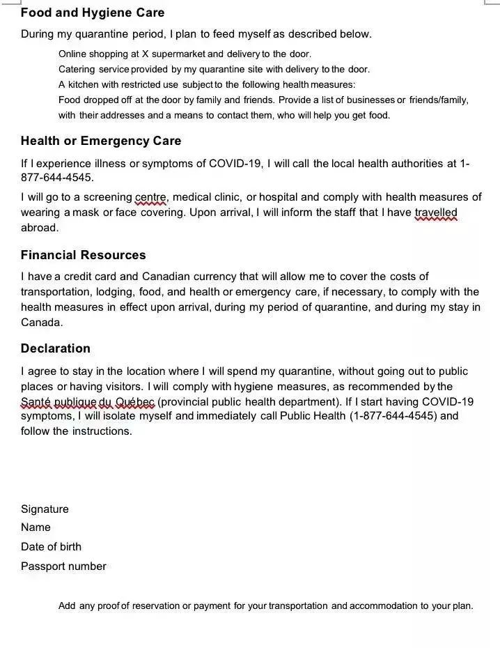 入境加拿大海关申报表,加拿大海关最新入境携带物品规定