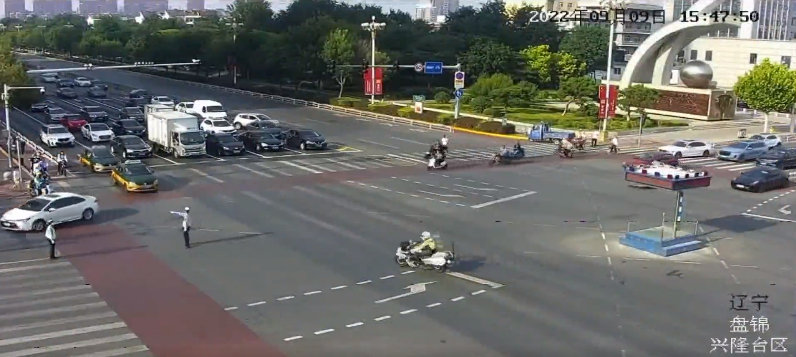 先锋警察宣传片,盘锦市交警支队铁骑