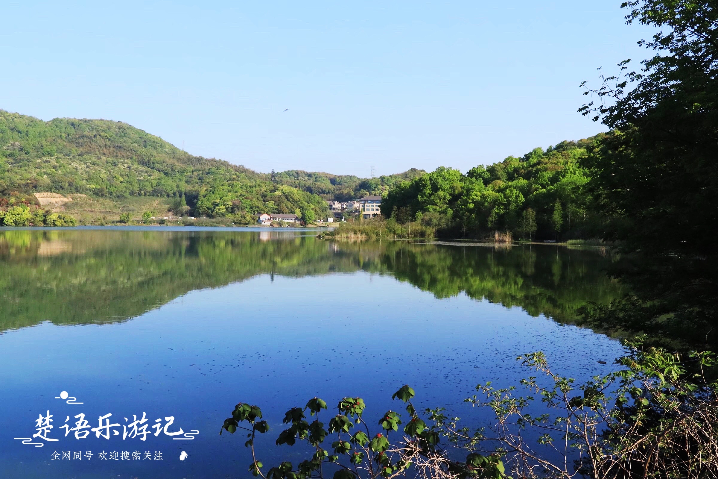 宁波这个网红景点不仅有花海，原来还是露营胜地，湖光山色美如画