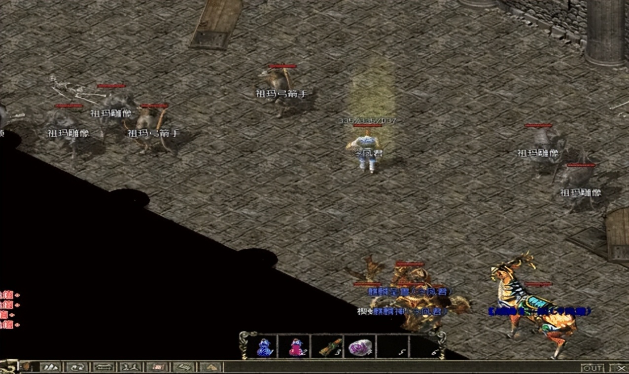 热血传奇最好的打怪地图,热血传奇战士能打哪些大怪