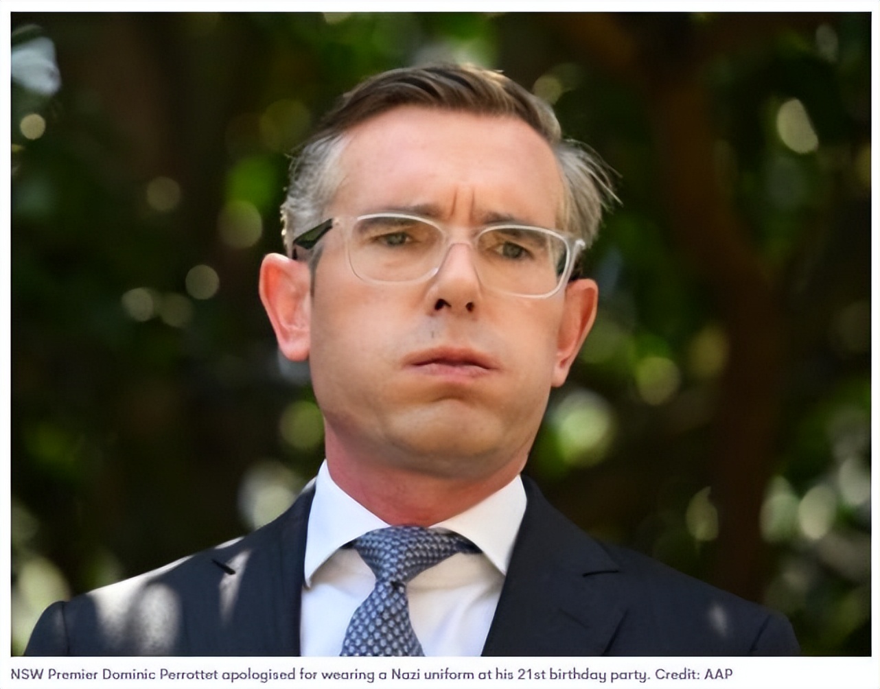 澳大利亚一州长承认年轻时穿过纳粹服装,并为此道歉