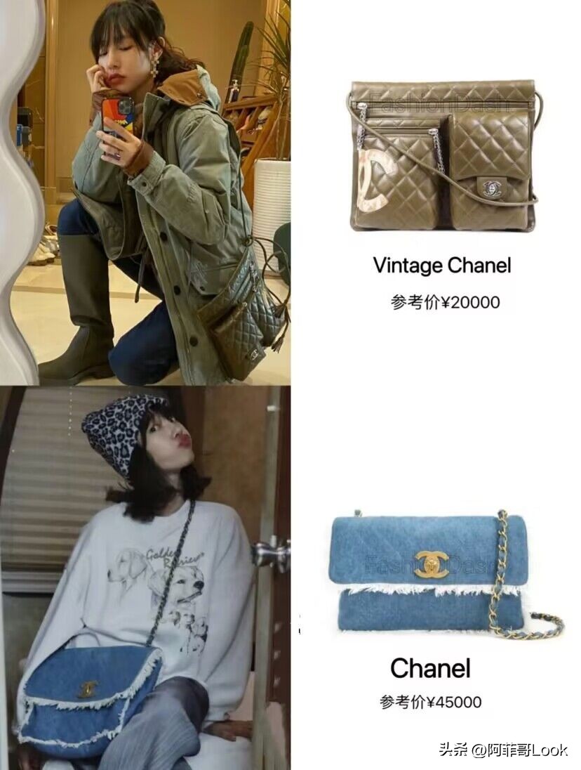 白百何的小众帆布包,白百何同款包包