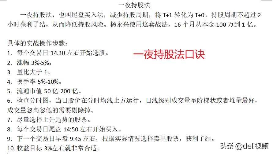 短线杨永兴股票操作方法,杨永兴短线战法买热点