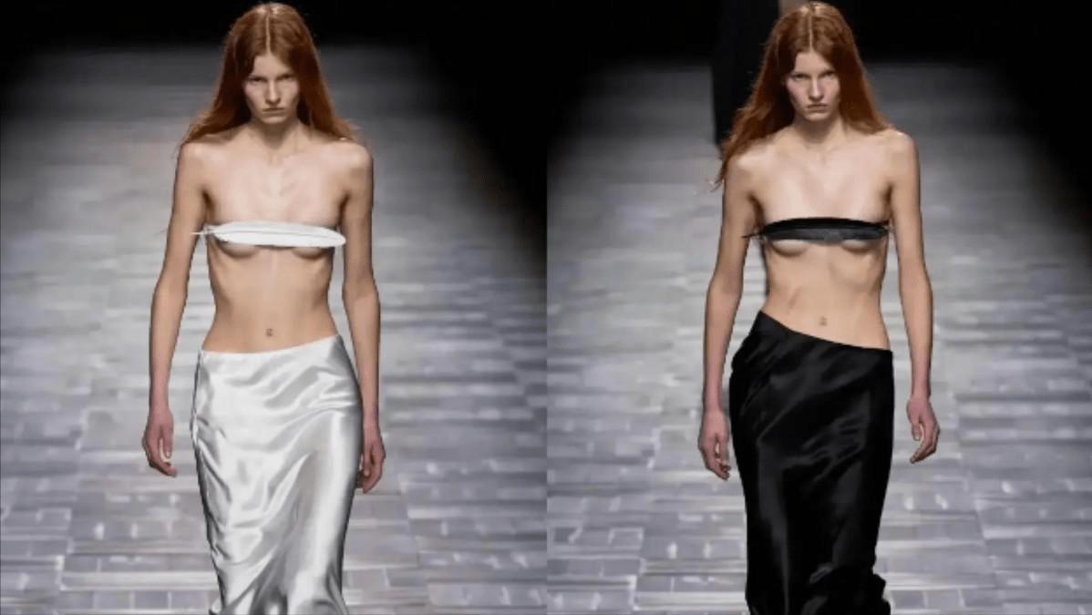 开裆裤，裸胸装，2023年高奢大秀一个比一个奇葩，暴露就是时尚？