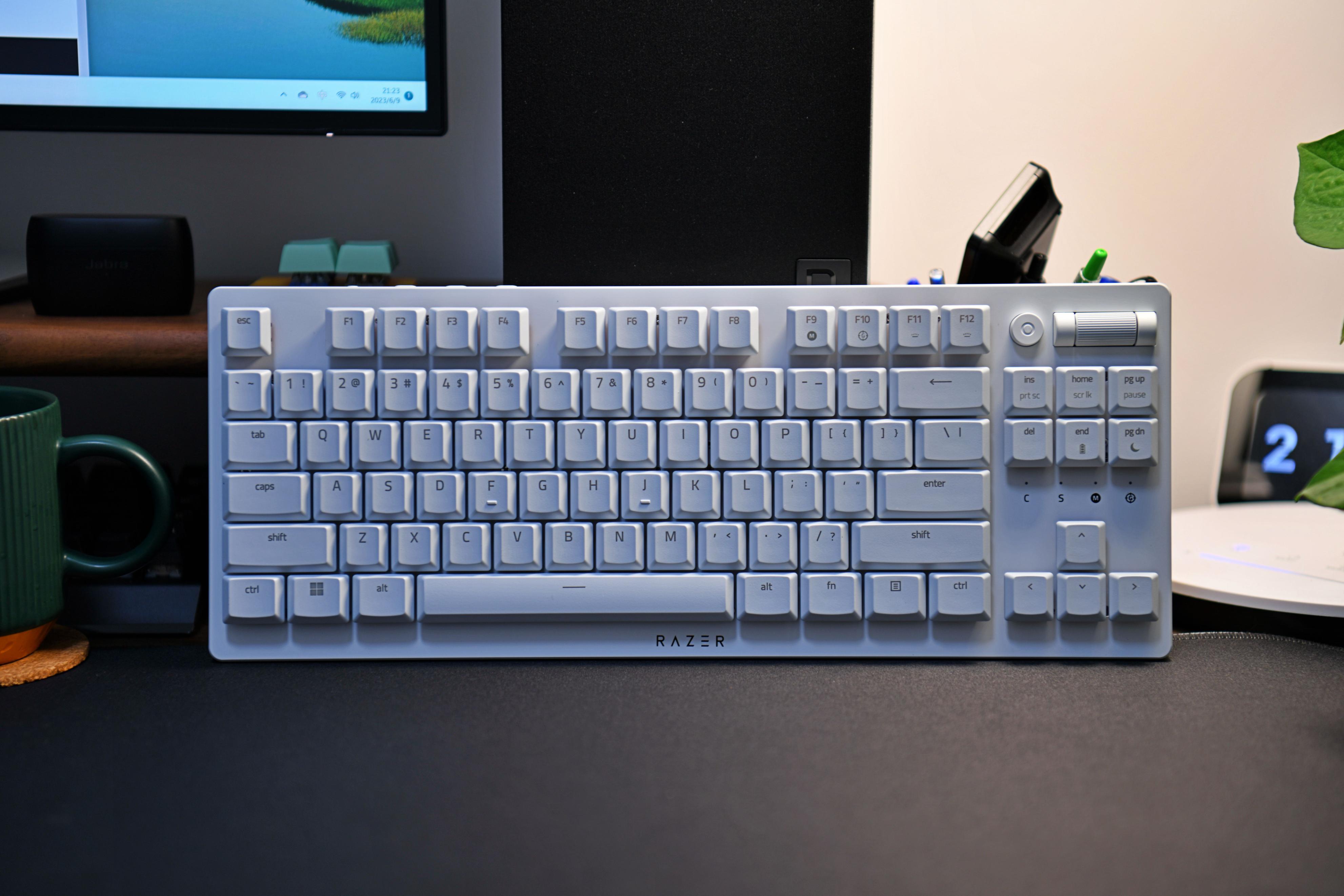 雷蛇无线键盘噬魂金蝎v2pro,雷蛇噬魂金蝎v2无线版机械键盘