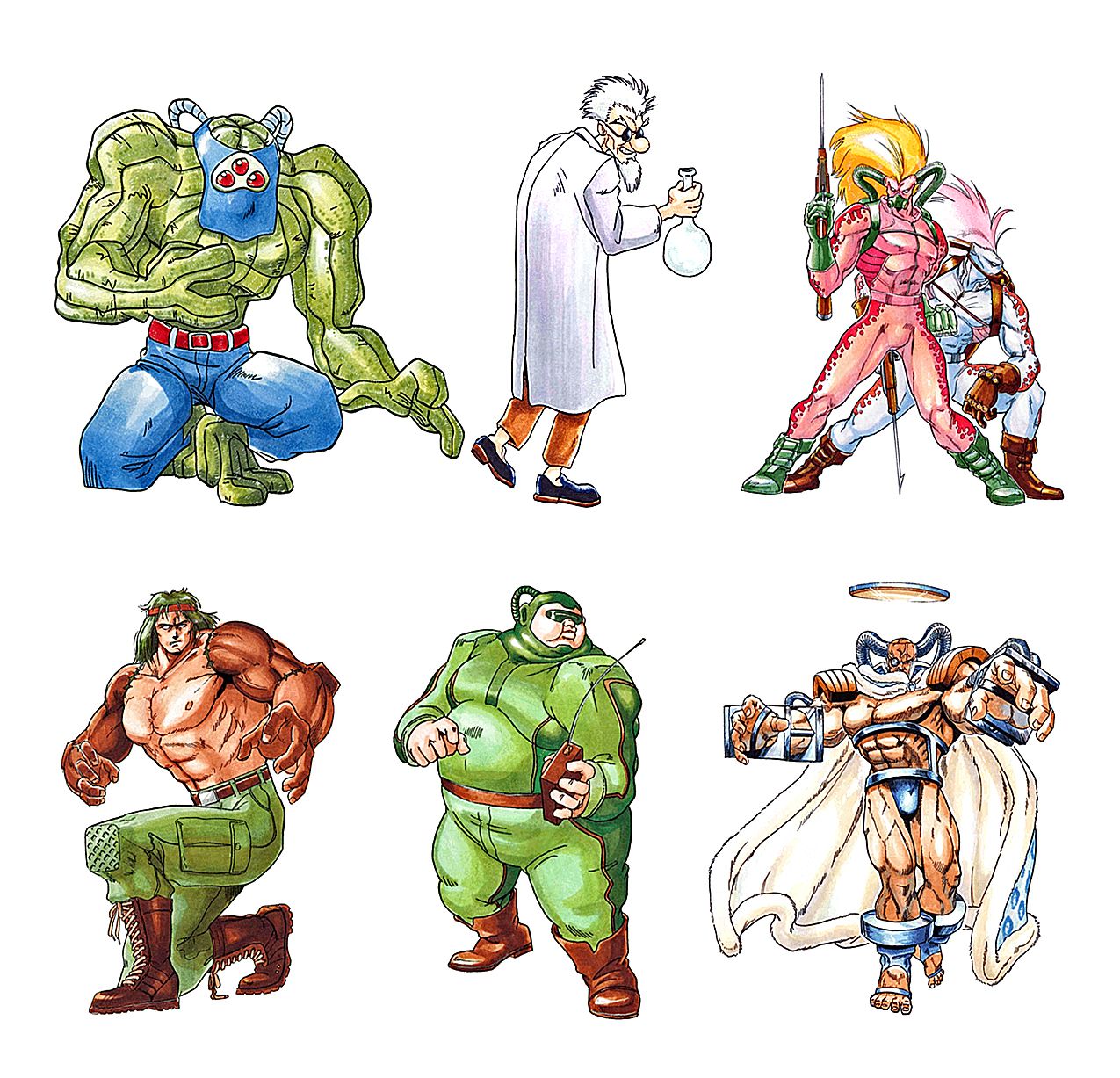 街机名将的十大恶心boss,经典游戏《街机名将》boss的故事