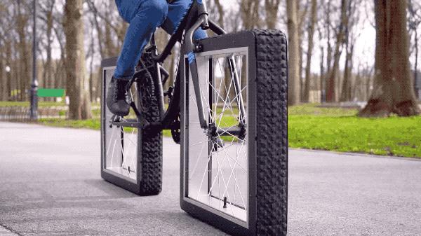 自行车轮胎改装全过程,史上最牛自行车轮胎