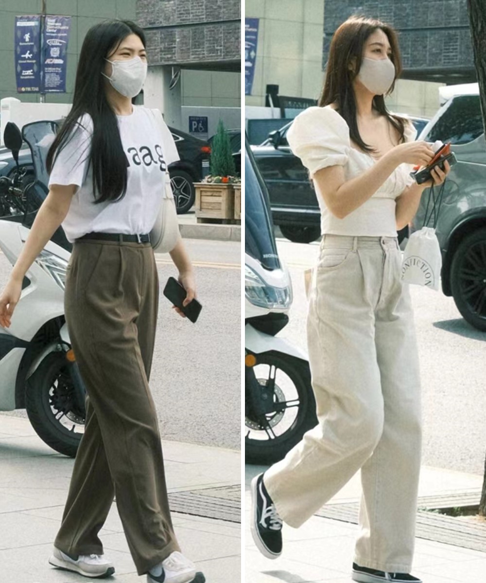 搭配参考极简风韩系穿搭,韩国极简风穿搭高级感夏季