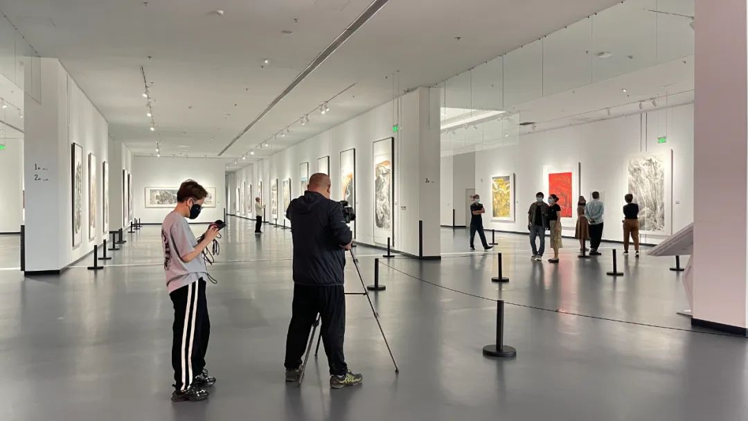 大美长城——唐山市“喜迎二十大共建新家园”主题创作美术作品展开幕