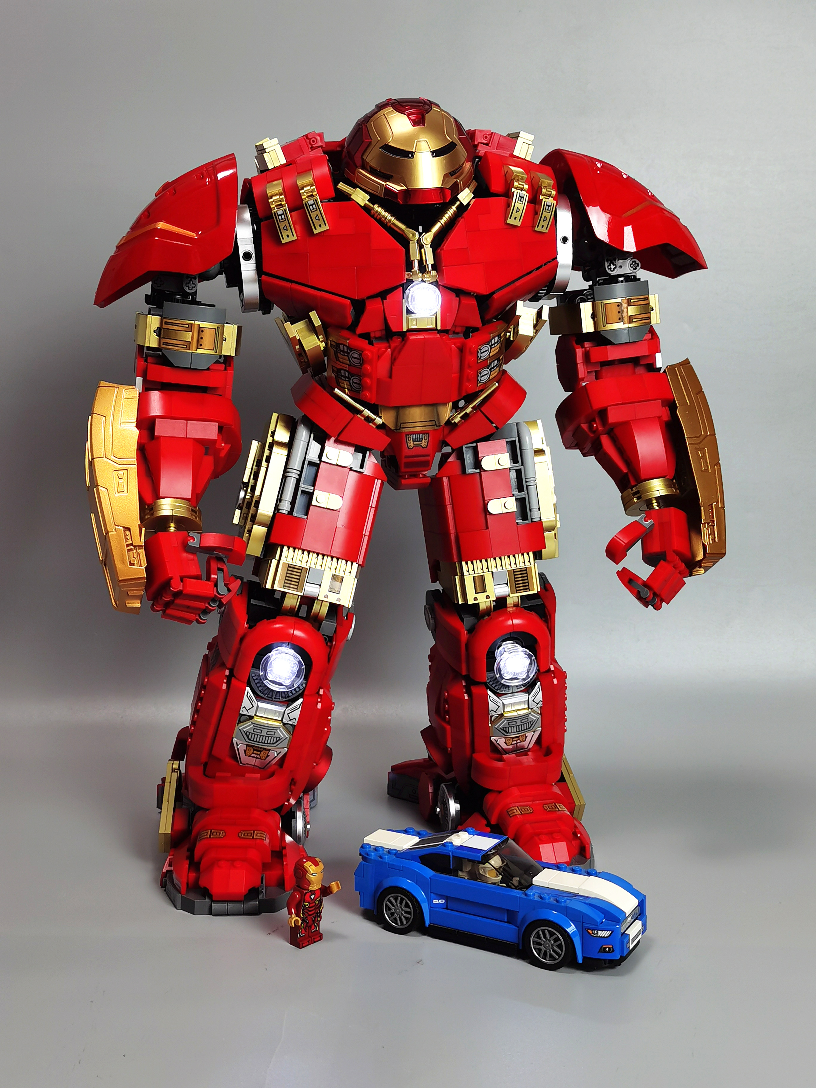 k盒子mk44反浩克装甲,k盒新品反浩克装甲拼搭