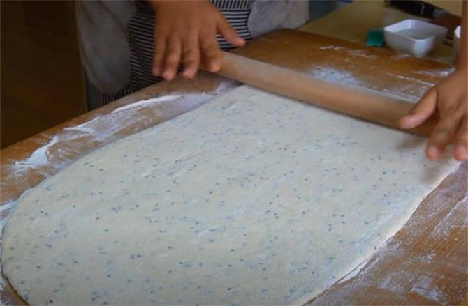 不空心的油条做法和配方的全过程,酥脆空心无铝油条预拌粉大袋1000g