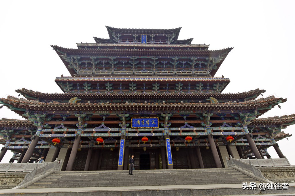 四大文化名城鹳雀楼,十大名楼之鹳雀楼图片