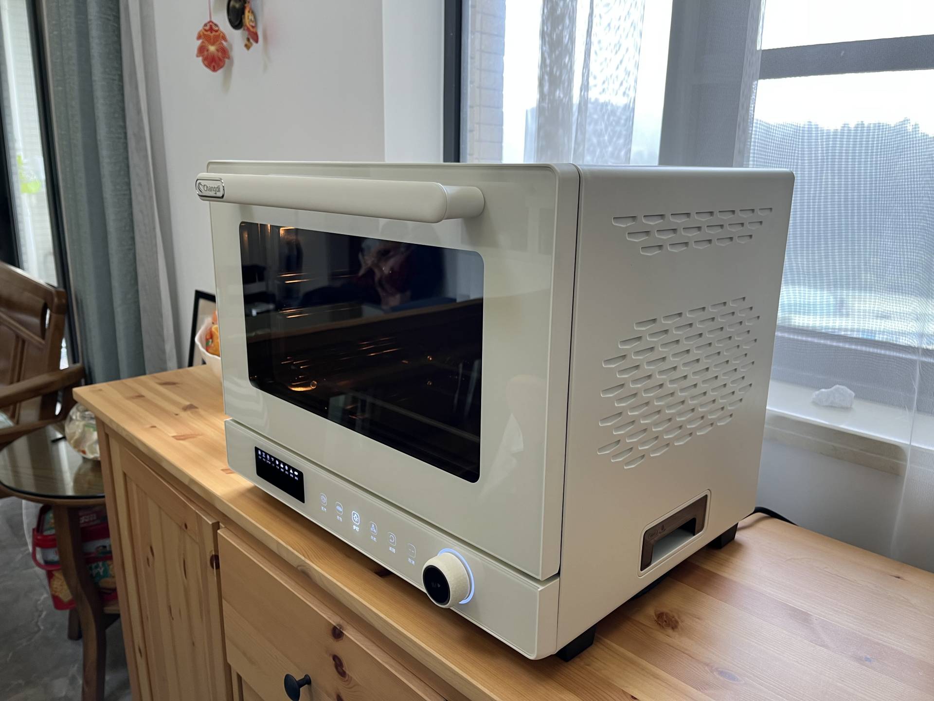 长帝s1烤箱蒸汽功能,光波烧烤电烤箱一体机