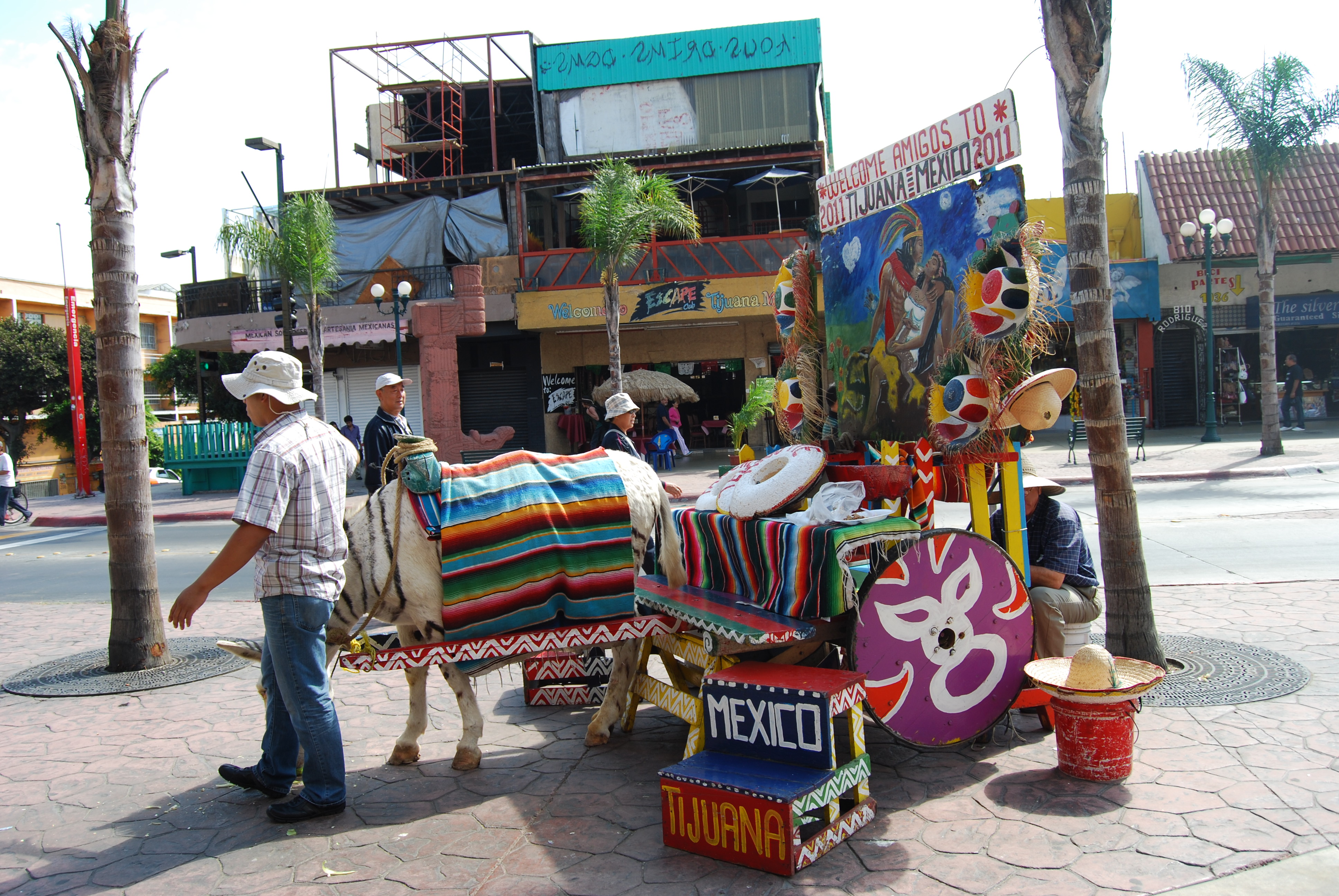 墨西哥蒂华纳美墨边境墙 (美国与墨西哥边境地区旅游)