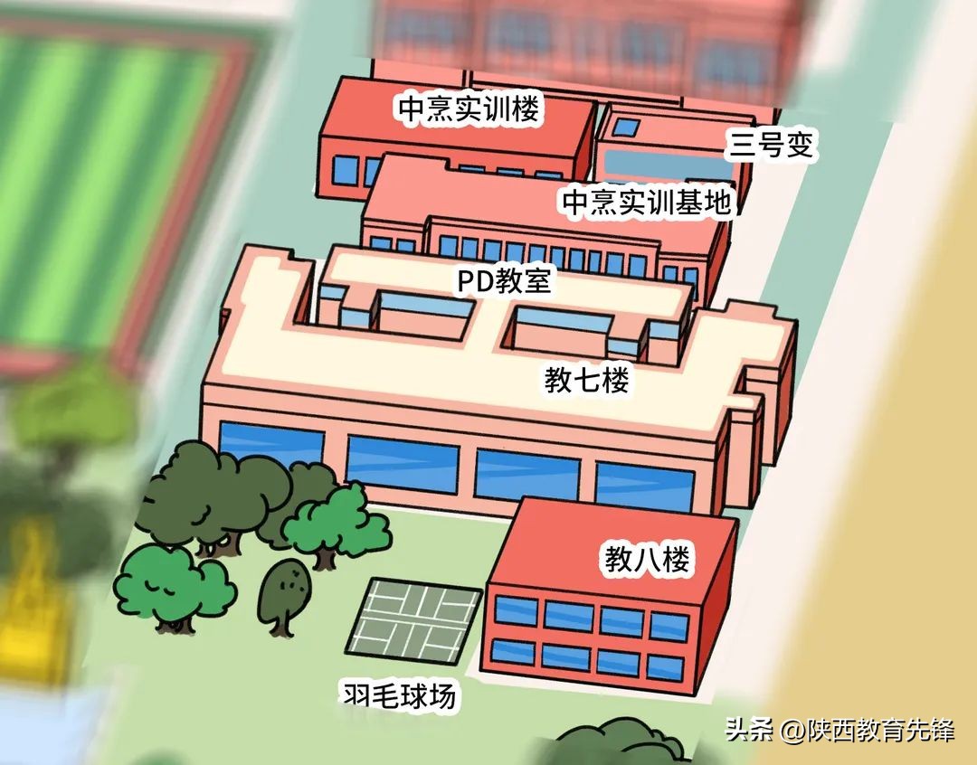 西铁院迎新,西铁院校园鸟瞰图