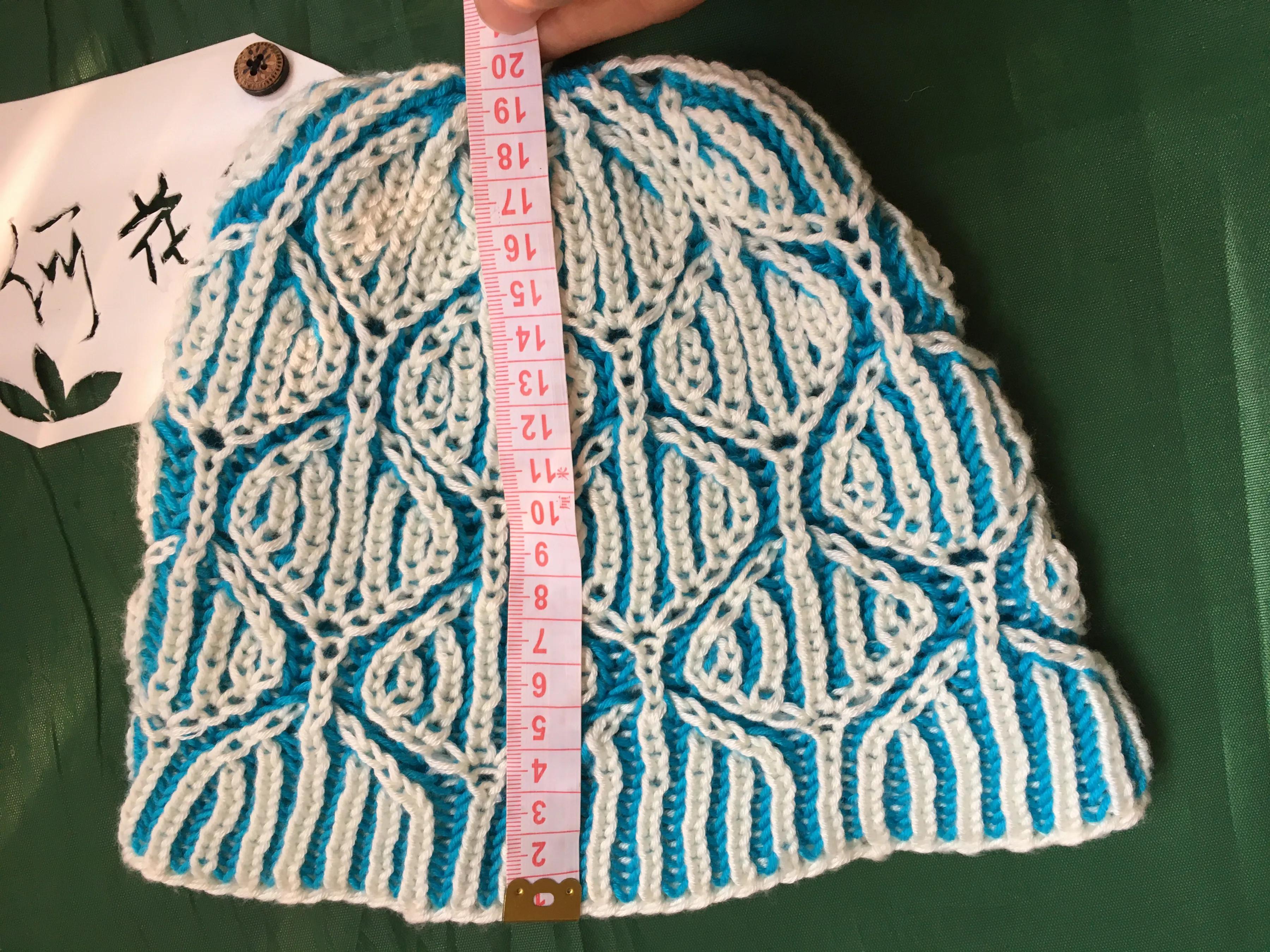 新款八字版灯笼花样,灯笼帽子编织教程大全视频