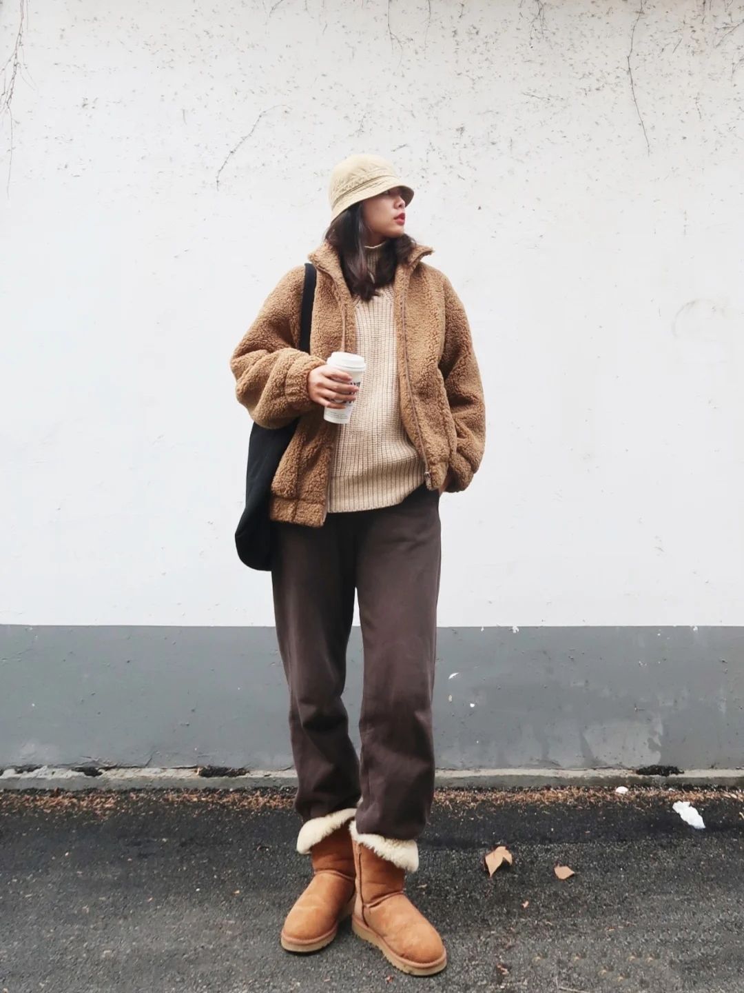 适合四十岁女人的冬装外套,冬季耐脏又保暖衣服女外套