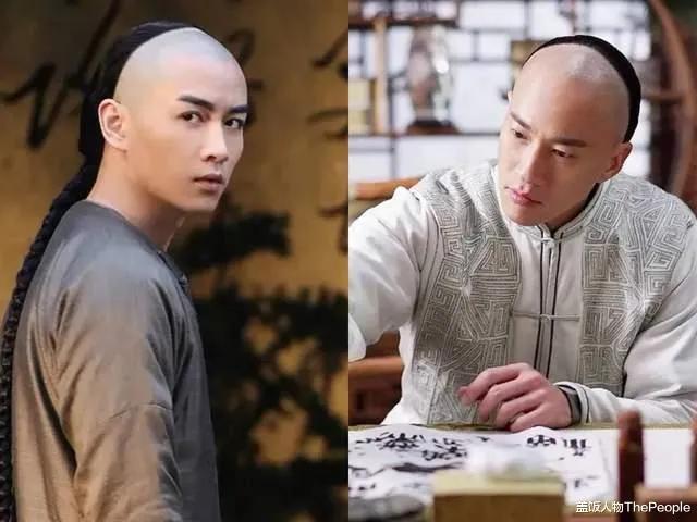 男明星光头对比,男星秃头前后对比