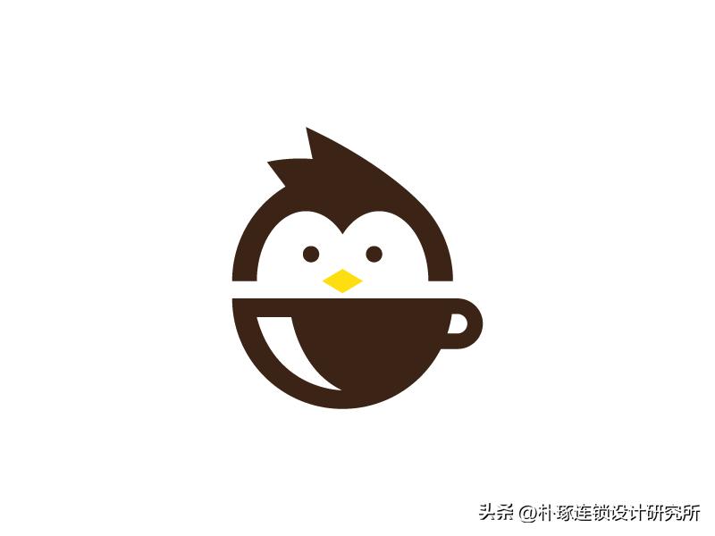 简约有特的杯子元素主题logo设计分享