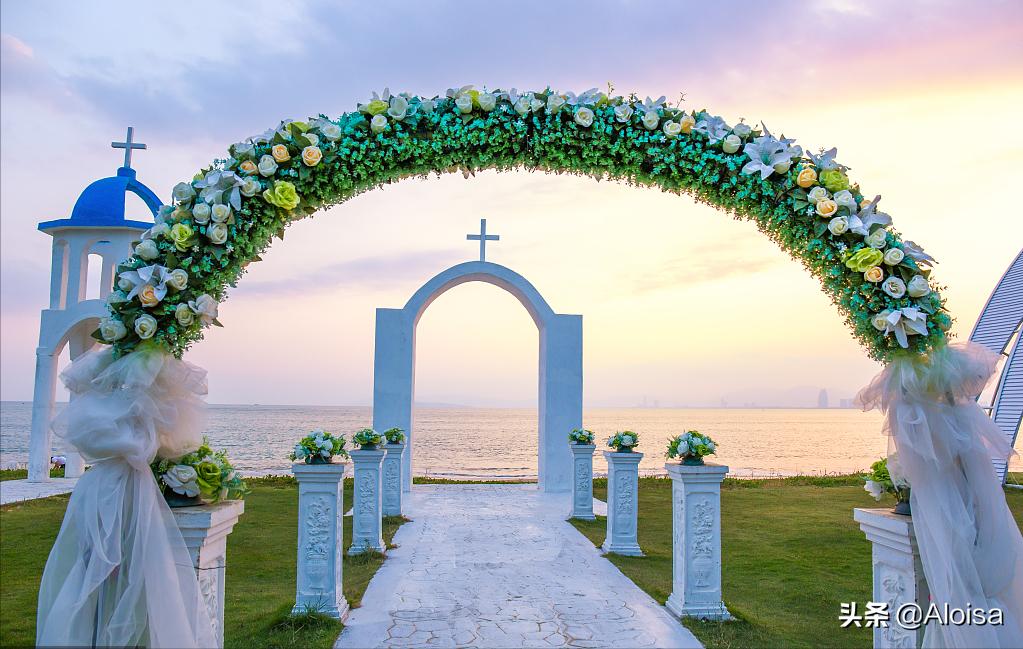 户外低成本婚礼现场布置,户外简单婚礼场地设计