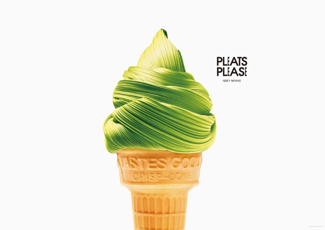 三宅一生品牌海报，设计同样惊艳