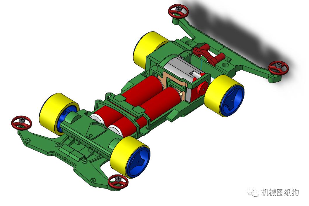 solidworks遥控车图纸 (solidworks玩具三轮车建模)
