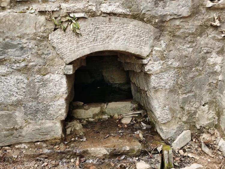 绝壁大梯白云寺,徒步白云寺